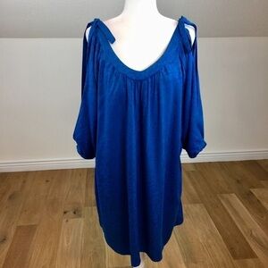 Anthropologie Holding Horses Cold Shoulder Dress
